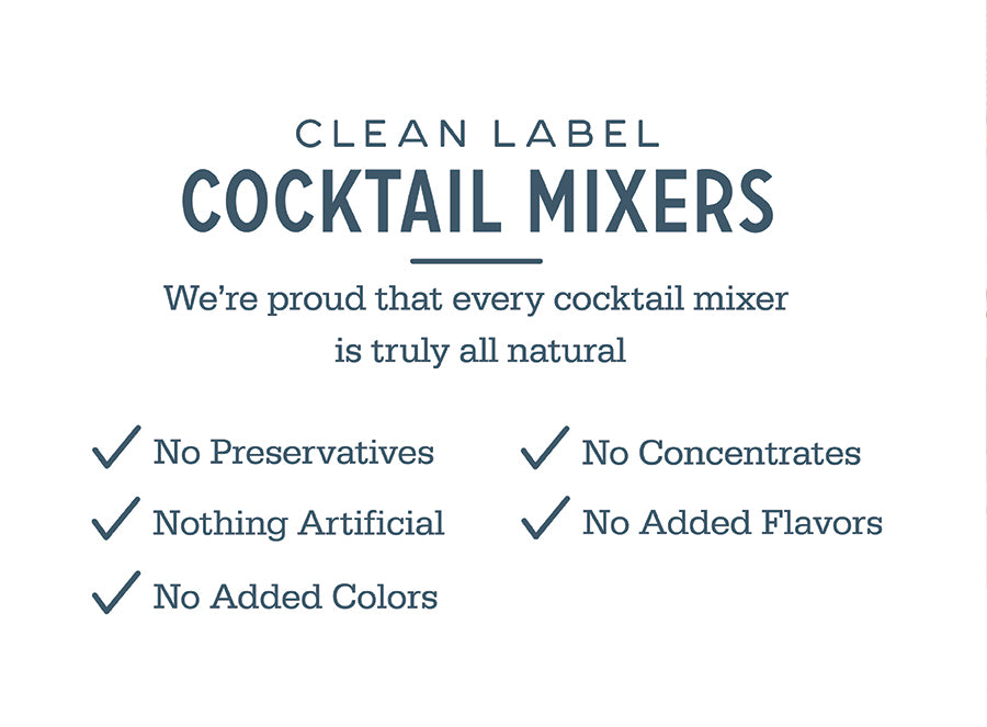 Clean Label Cocktail Mixers
