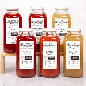 Cocktail Mixers - Alcohol Mixers - Simple Times Mixers - Fall Variety 6 - Pack