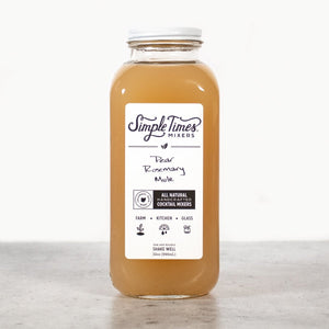 Cocktail Mixers - Alcohol Mixers - Simple Times Mixers - Pear Rosemary Mule