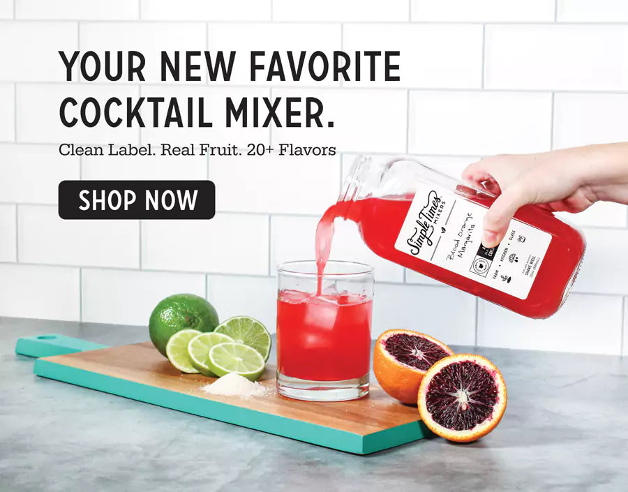 Your new favorite cocktail mixer. Clean label. Real fruit. 20+ flavors. Shop Now. 