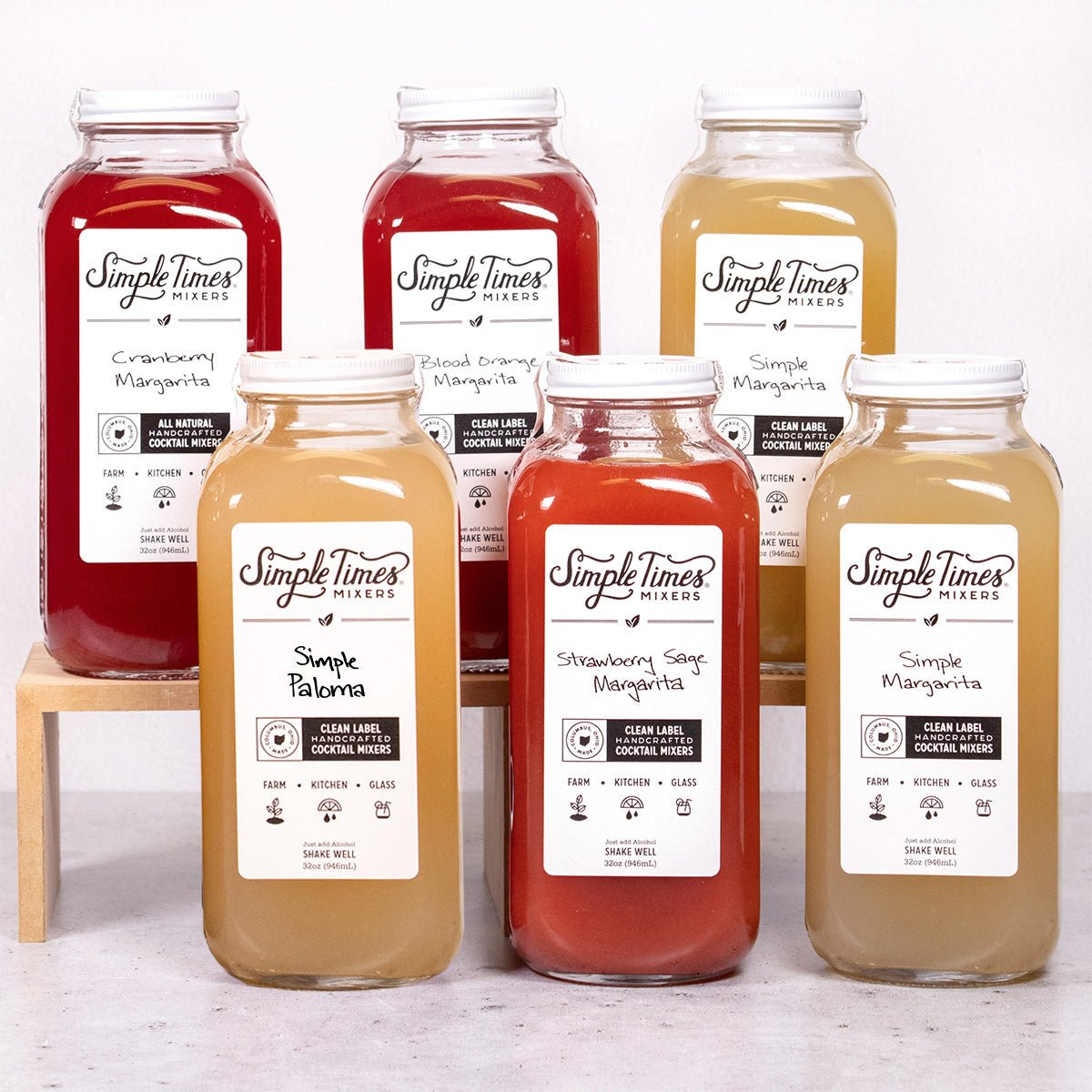 Cocktail Mixers - Alcohol Mixers - Simple Times Mixers - Tequila Favorites 6 - Pack