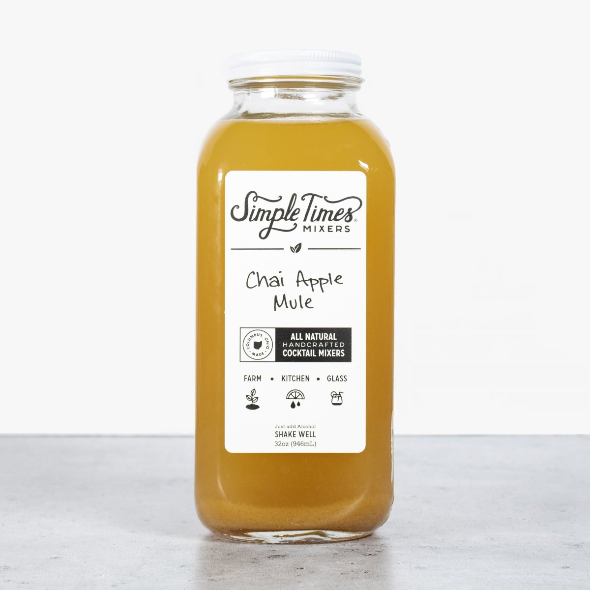 Cocktail Mixers - Alcohol Mixers - Simple Times Mixers - Chai Apple Mule