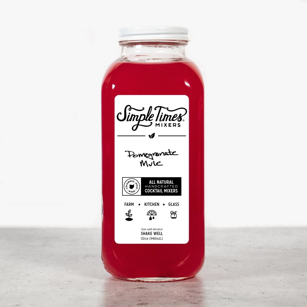Cocktail Mixers - Alcohol Mixers - Simple Times Mixers - Pomegranate Mule