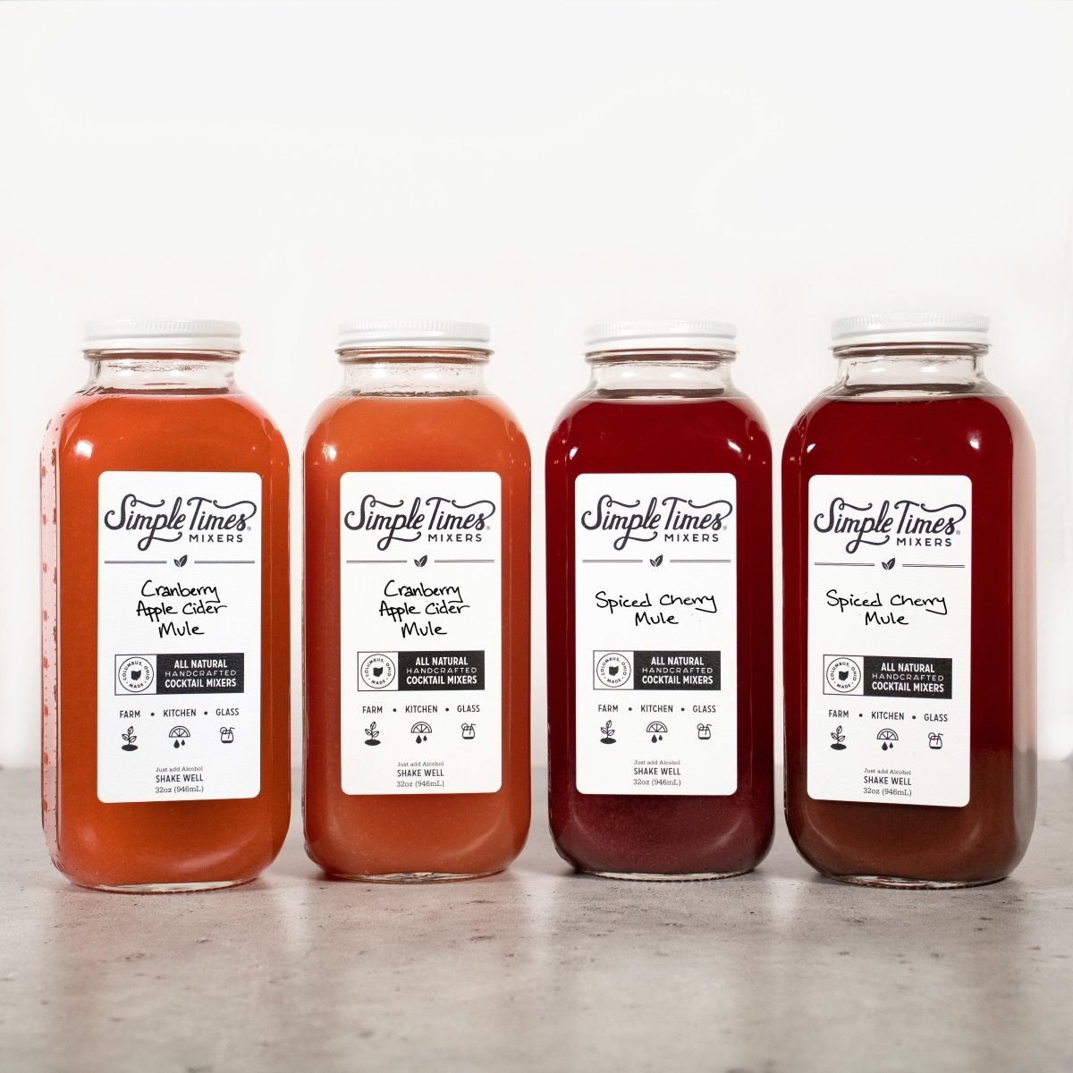 Cocktail Mixers - Alcohol Mixers - Simple Times Mixers - Warm and Toasty Bundle