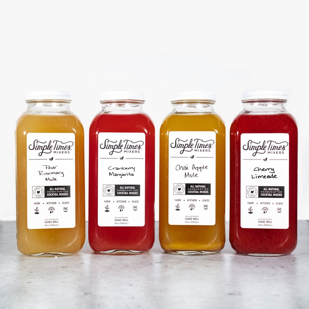 Cocktail Mixers - Alcohol Mixers - Simple Times Mixers - Winter Variety Bundle